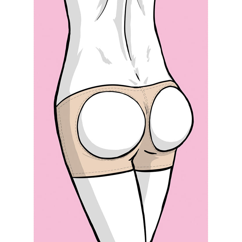 BeWicked Butt Booster Boyshort Nude S - Fantasies Boutique
