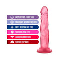 B Yours Sweet 'n Hard 5 Realistic 7.5 in. Dildo Pink - Fantasies Boutique
