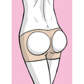 BeWicked Butt Booster Boyshort Black S - Fantasies Boutique