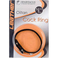 Spartacus Leather Oiltan Cock Ring (Black) - Fantasies Boutique
