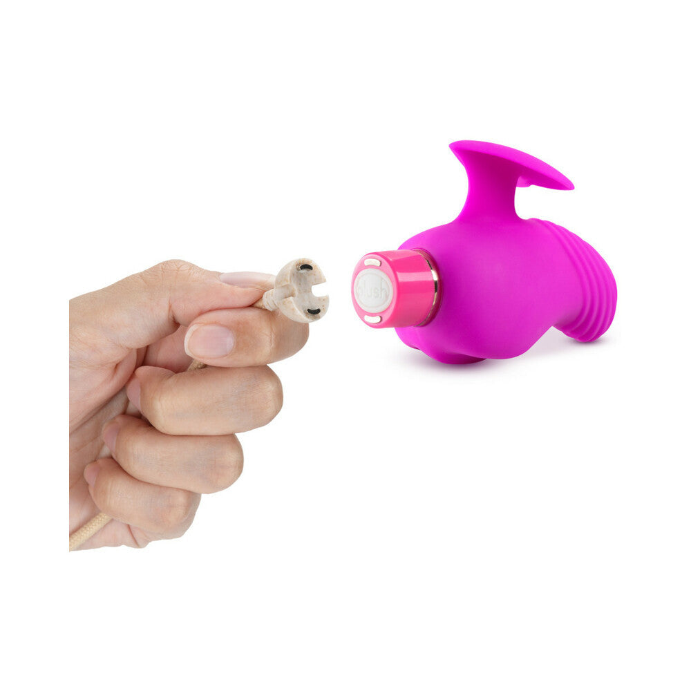 Aria Erotic AF Rechargeable Silicone Mini Vibrator Plum - Fantasies Boutique