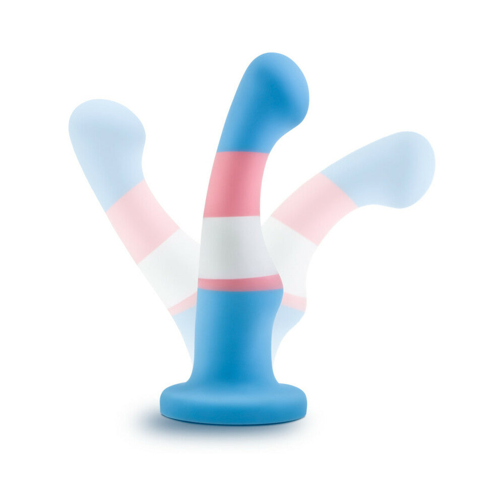 Avant Pride P2 True Blue 6 in. Silicone Dildo - Fantasies Boutique