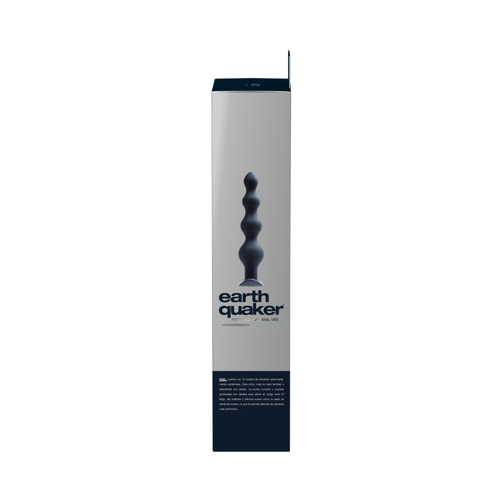VeDO Earth Quaker Anal Vibe - Just Black - Men's - Fantasies Boutique