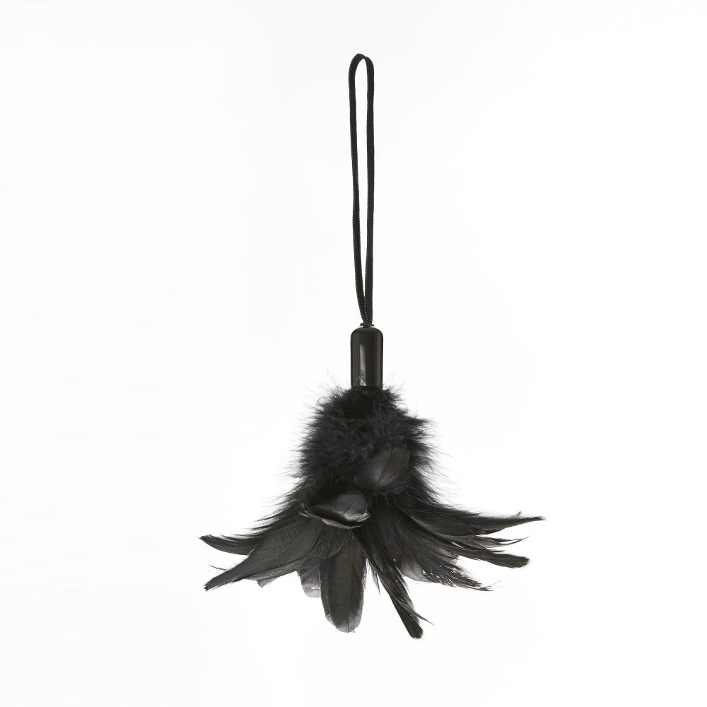 Sportsheets Pleasure Feather Tickler Black - Fantasies Boutique