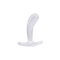 Crystal Jellies Curved Anal Trainer Set Clear