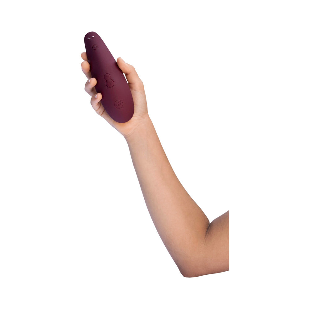 Womanizer Classic 2 Rechargeable Silicone Pleasure Air Clitoral Stimulator Bordeaux - Fantasies Boutique