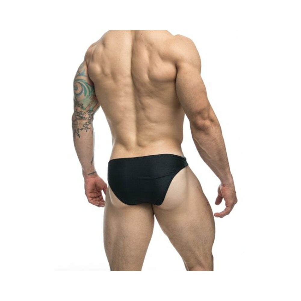 MaleBasics JUSTIN + SIMON Classic Bikini Black L
