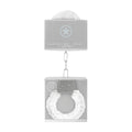 Ouch! Beginner's Furry Handcuffs With Quick-Release White - Fantasies Boutique