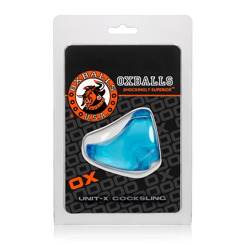 OxBalls Unit-X, Cocksling, Ice Blue - Fantasies Boutique