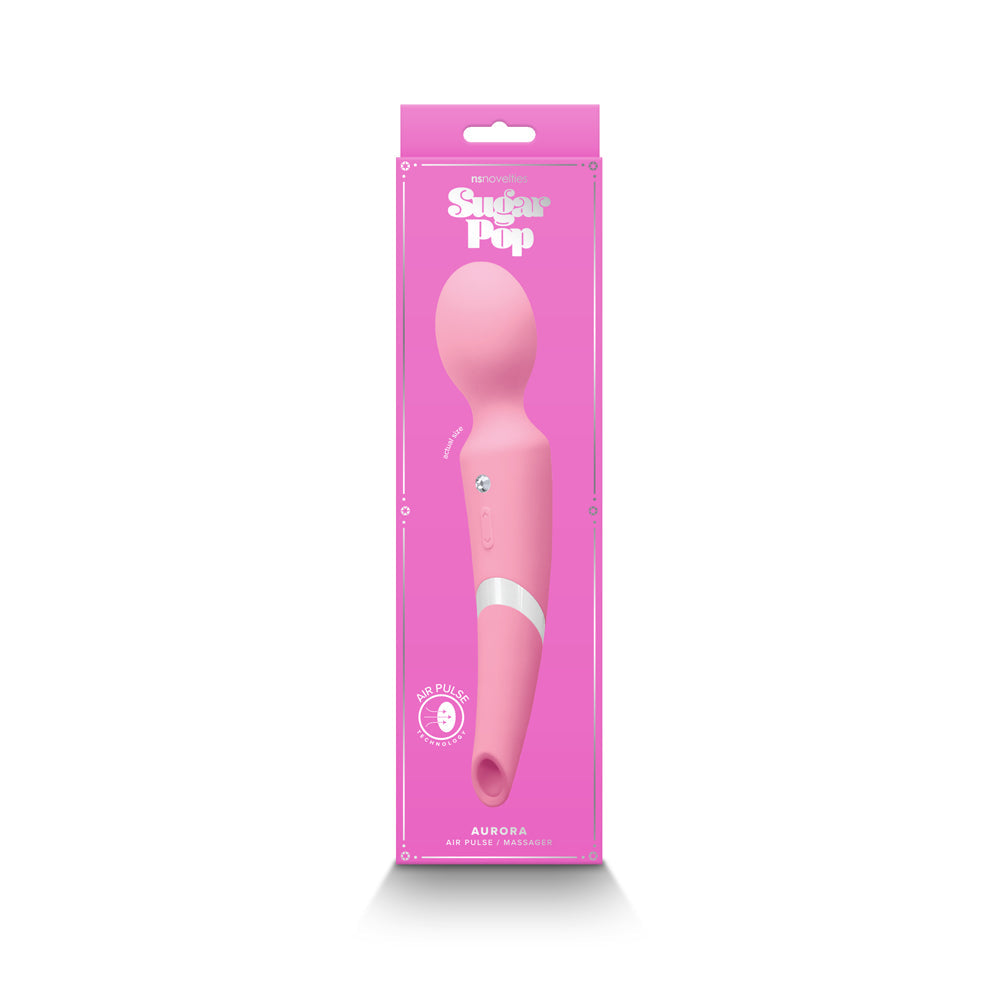 Sugar Pop Aurora Air Pulse & Massager Pink - Fantasies Boutique