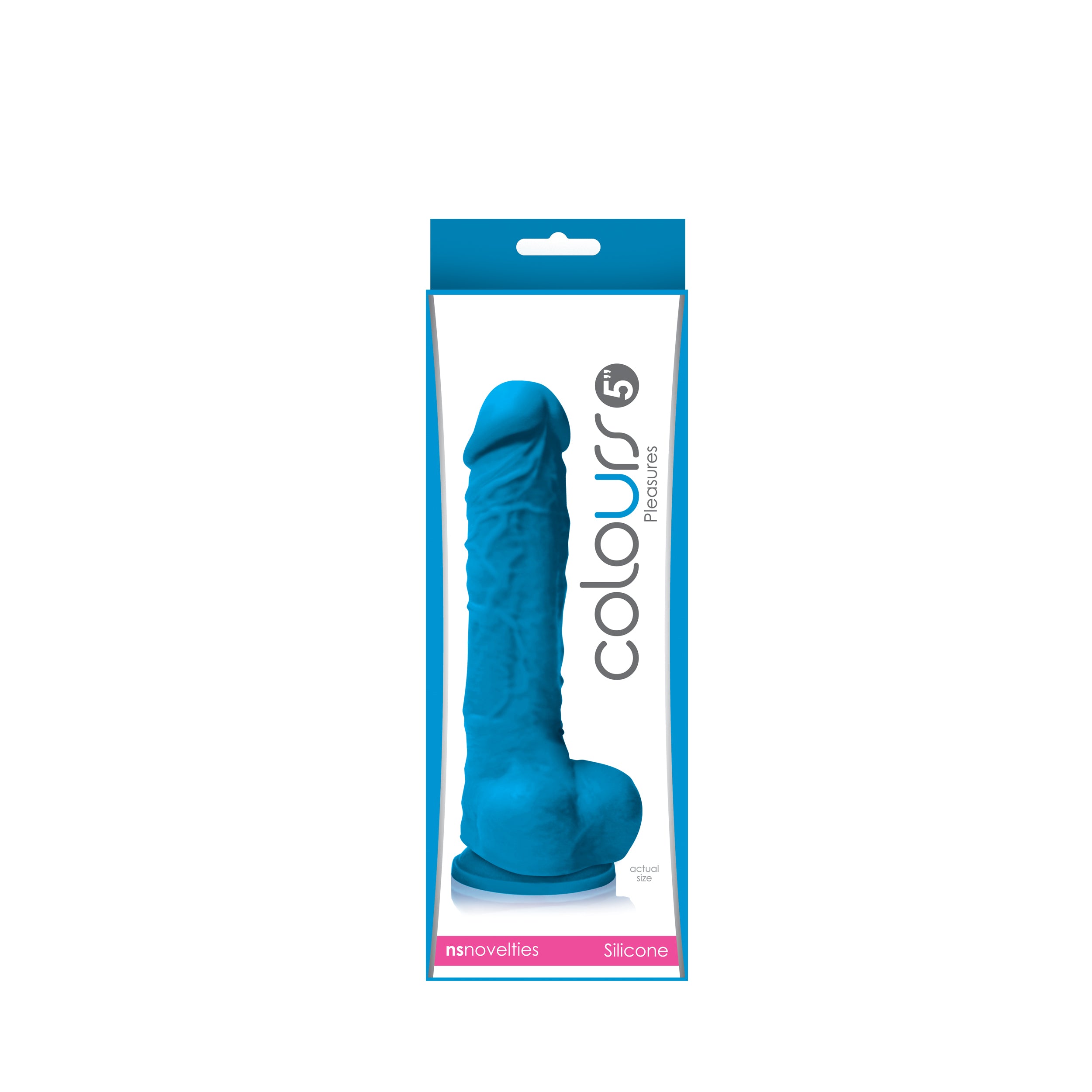 Colours Pleasures 5 in. Dildo Blue - Fantasies Boutique