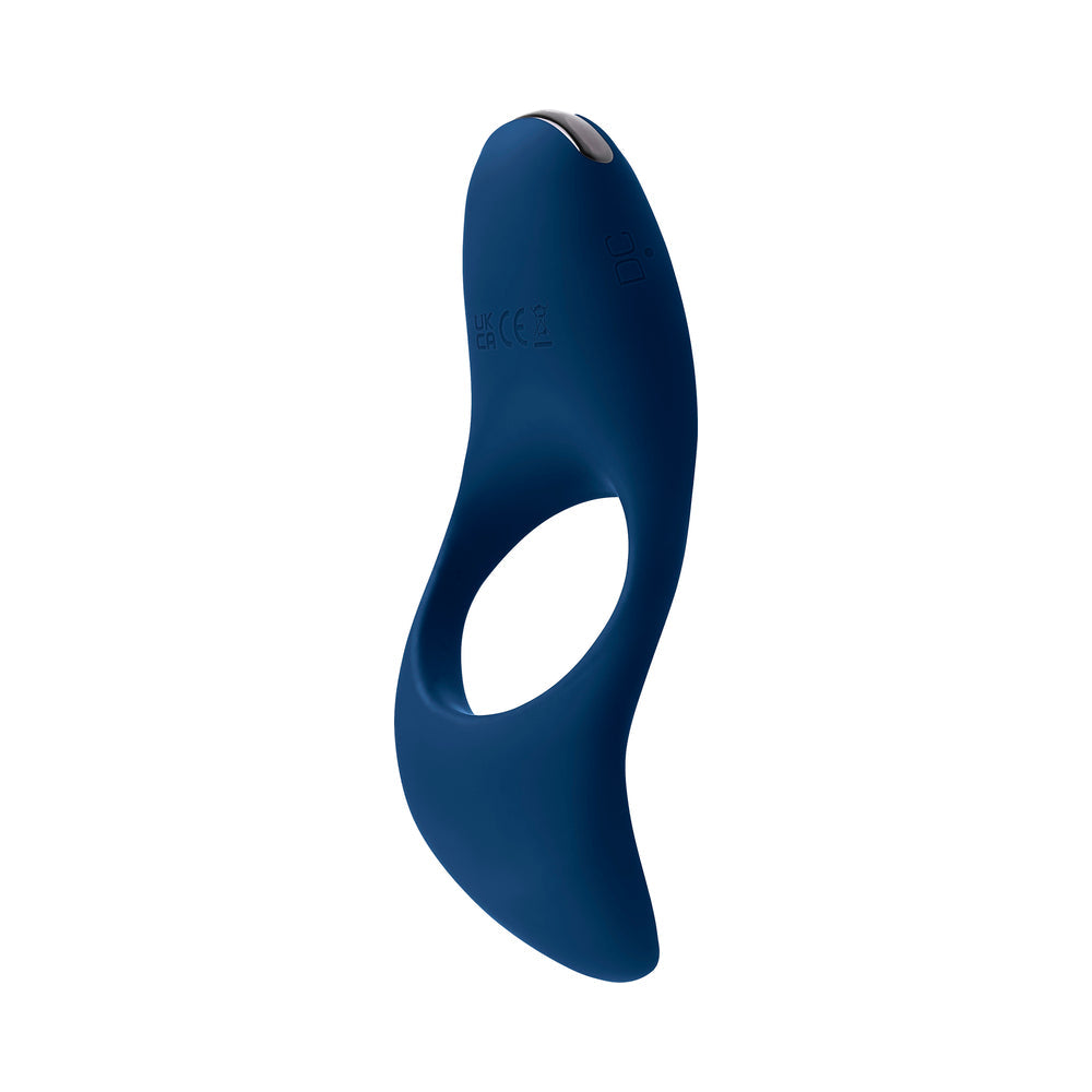Zero Tolerance Cup 'Em Rechargeable Ball Cup C-Ring Silicone Blue - Fantasies Boutique
