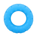 Rock Solid Sila-Flex Glow-in-the-Dark The Tire C-Ring Blue - Fantasies Boutique