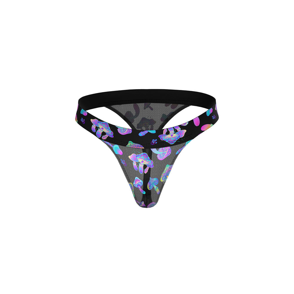 Male Power Hazy Dayz Micro Thong Mushrooms S/M
