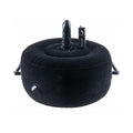 Fetish Fantasy Series Inflatable Hot Seat with Vibrating Dildo Black - Fantasies Boutique
