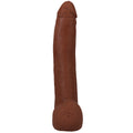 Signature Cocks Alex Jones ULTRASKYN 11 in. Dual Density Dildo with Removable Vac-U-Lock Suction Cup Tan - Fantasies Boutique