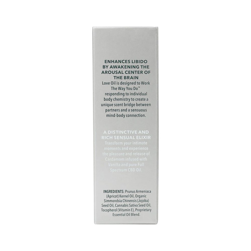 Good Clean Love Cardamom Gold CBD Love Oil 1 oz.