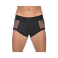Sportsheets Em.Ex. Fit Harness Fishnet 2XL - Fantasies Boutique