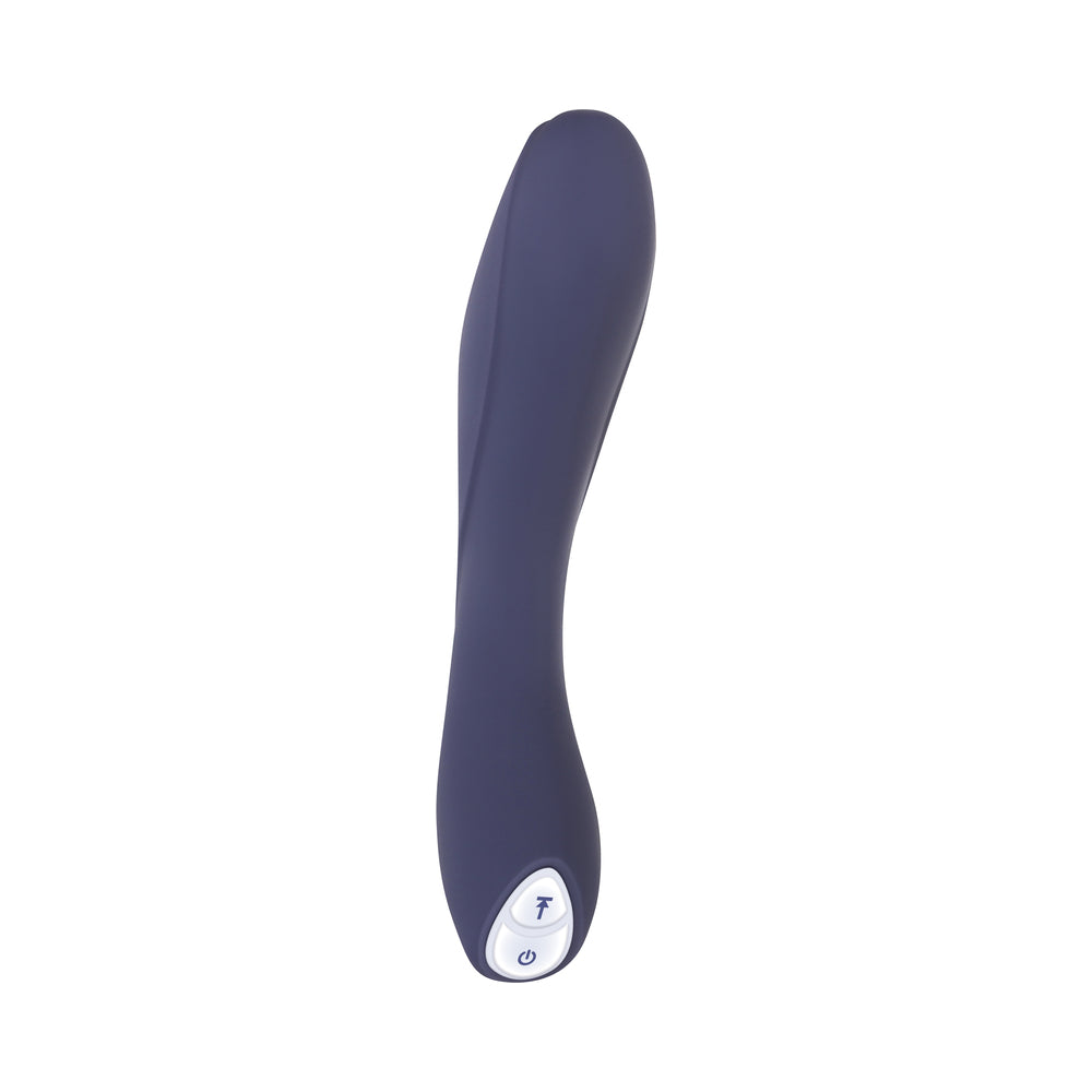 Evolved Coming Strong Rechargeable Silicone G-Spot Vibrator Purple - Fantasies Boutique