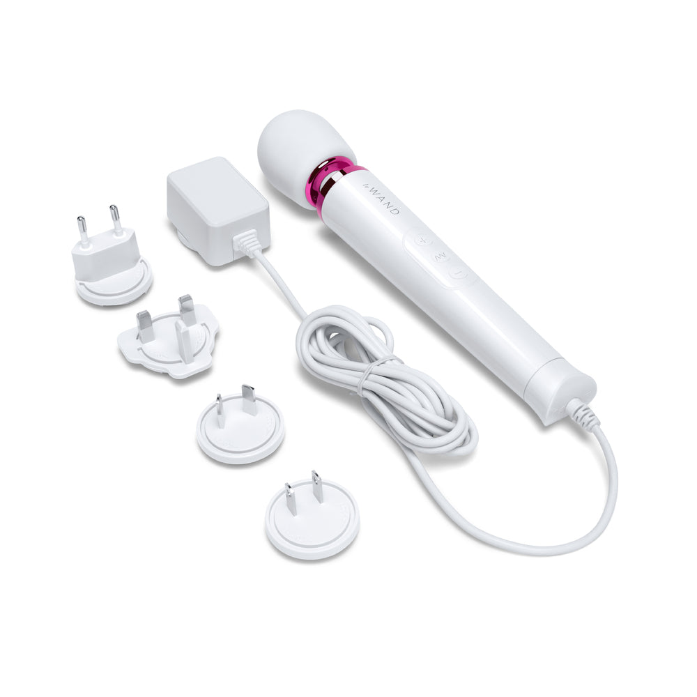 Le Wand Powerful Petite Plug-In White - Fantasies Boutique