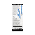 Evolved Bendy Bunny Rechargeable Poseable Silicone Rabbit Vibrator Blue - Fantasies Boutique
