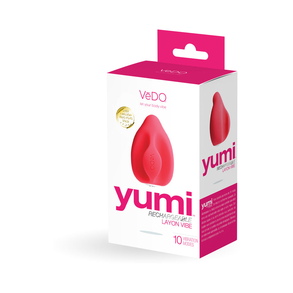 VeDO Yumi Rechargeable Finger Vibe - Foxy Pink - Fantasies Boutique