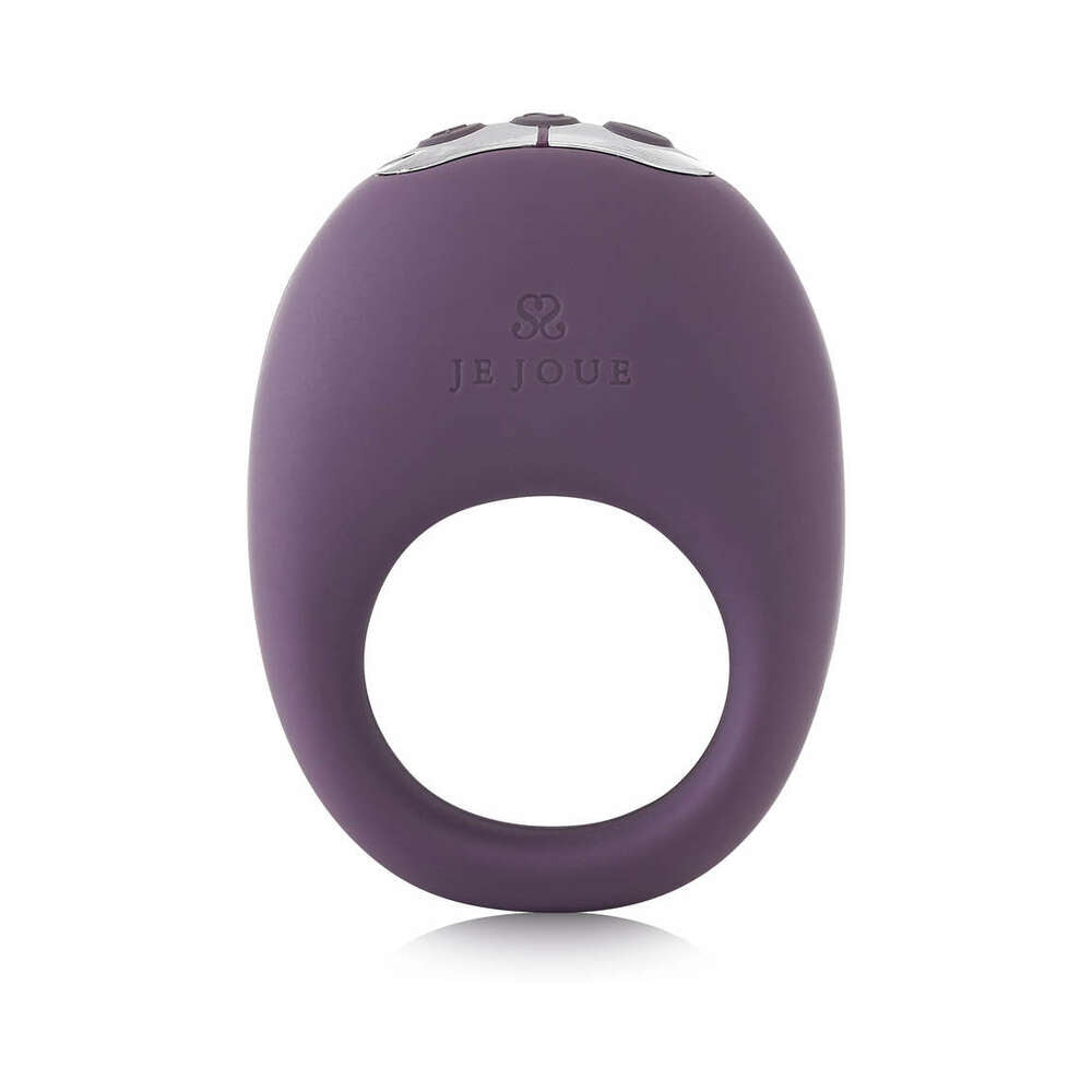 Je Joue Mio Rechargeable Vibrating Silicone Cock Ring Purple - Fantasies Boutique