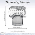 Wand Essentials Vibra-Stroke Wrapped Wand Attachment