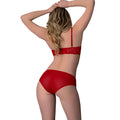 Magic Silk Rush Bra & Panty Set Red S/M