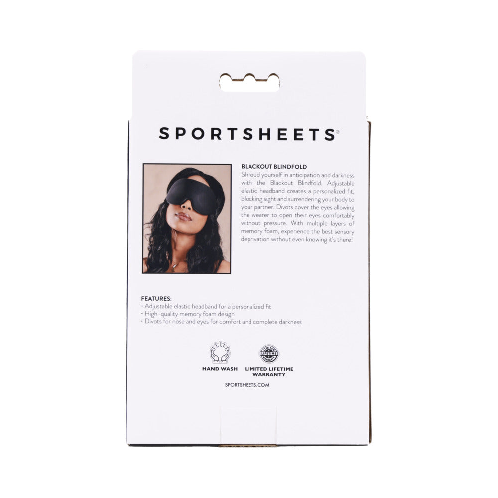 Sportsheets Blackout Blindfold - Fantasies Boutique
