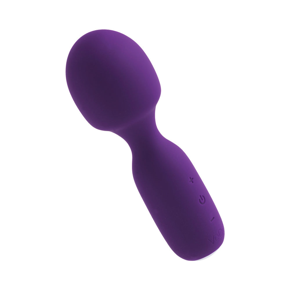 Vedo Wini Rechargeable Mini Wand Deep Purple - Fantasies Boutique