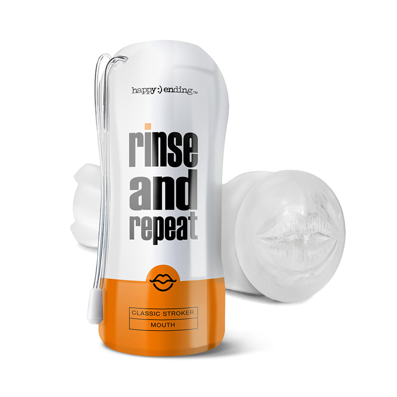 Happy Ending Rinse And Repeat Classic Stroker - Mouth - Fantasies Boutique