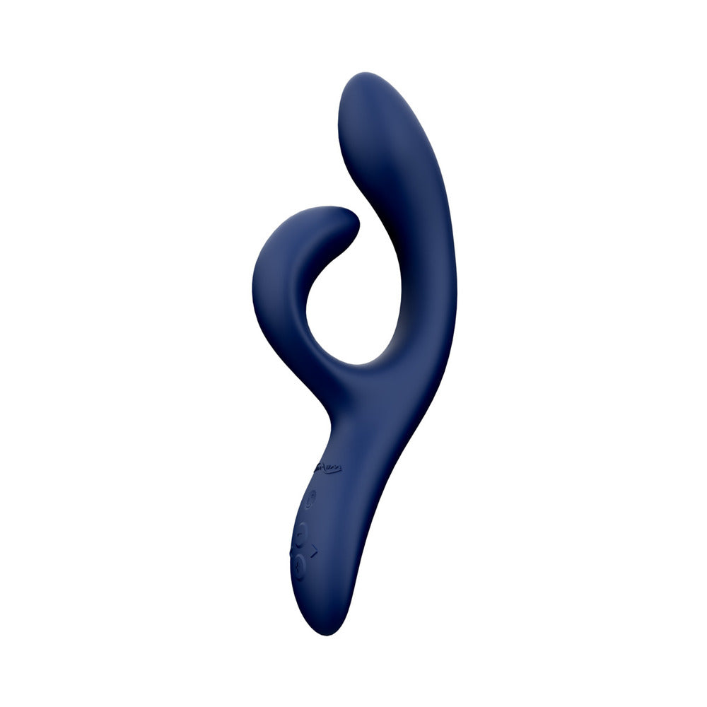 We-Vibe Nova 2 Rechargeable Flexible Silicone Rabbit Vibrator Midnight Blue - Fantasies Boutique