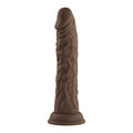 FemmeFunn Vortex Turbo Shaft 2.0 8 in. Vibrating Rotating Dildo Brown - Fantasies Boutique