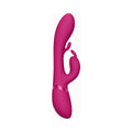 VIVE TAMA Rechargeable Wave Silicone Rabbit Vibrator Pink - Fantasies Boutique