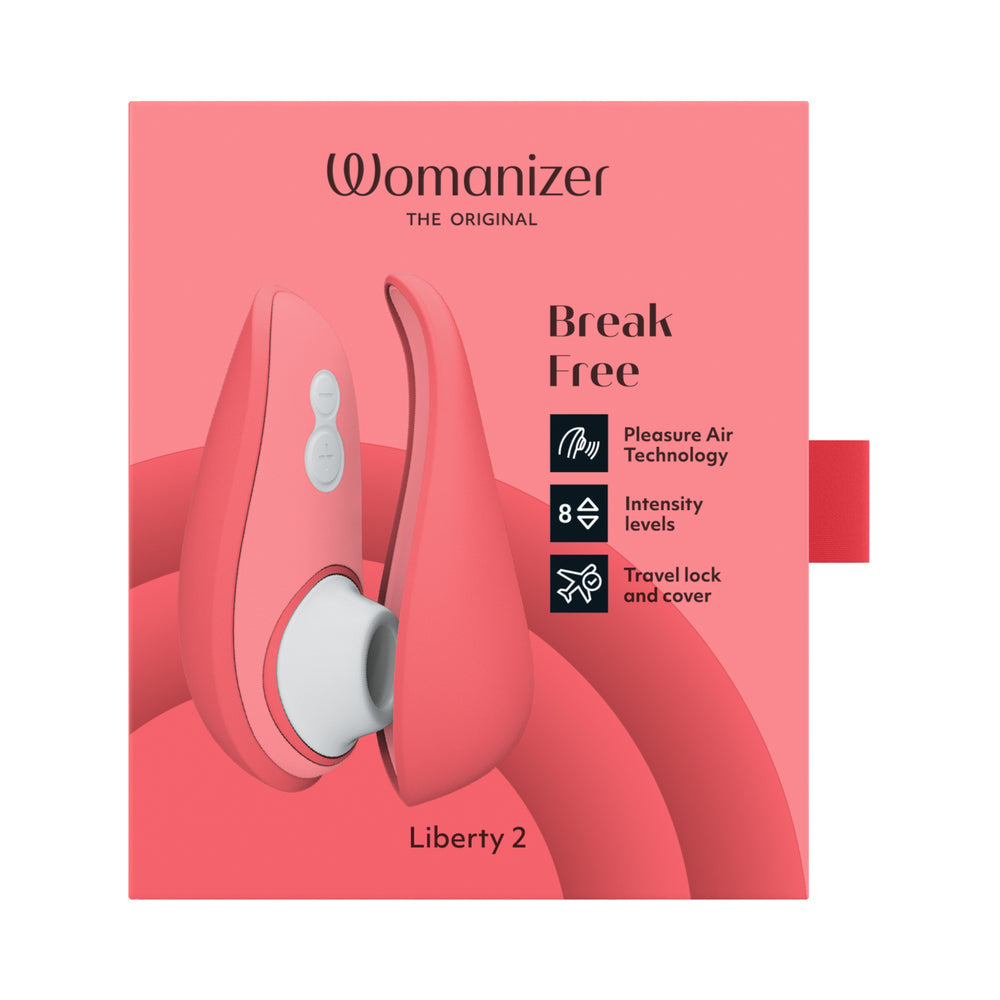 Womanizer Liberty 2 Vibrant Rose - Fantasies Boutique