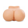 PDX Fuck Me Silly Petite Dual-Entry Masturbator Beige - Fantasies Boutique