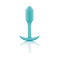 b-Vibe Snug Plug 1 Weighted Silicone Anal Plug Mint