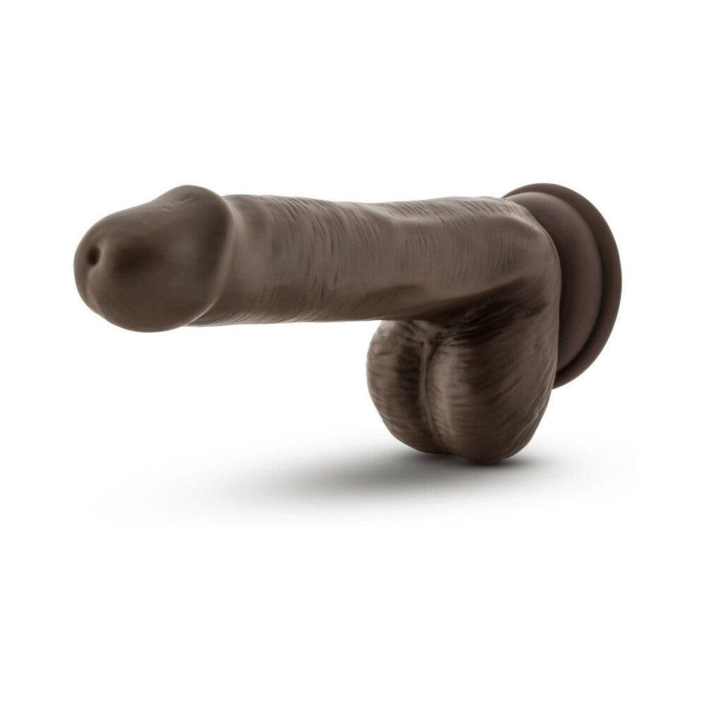 Loverboy Top Gun Tommy Realistic 6 in. Dildo with Balls Brown - Fantasies Boutique