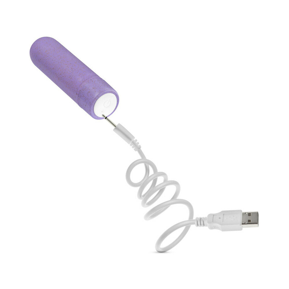 Blush Gaia Eco Rechargeable Bullet Vibrator Lilac - Fantasies Boutique