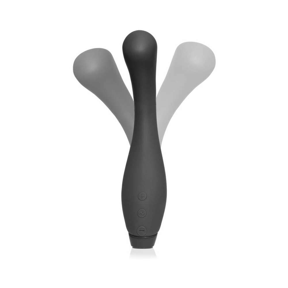 Je Joue Juno Flex Rechargeable Flexible Silicone G-Spot Vibrator Black - Fantasies Boutique