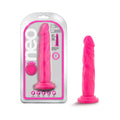 Neo 7.5 in. Dual Density Dildo Neon Pink - Fantasies Boutique