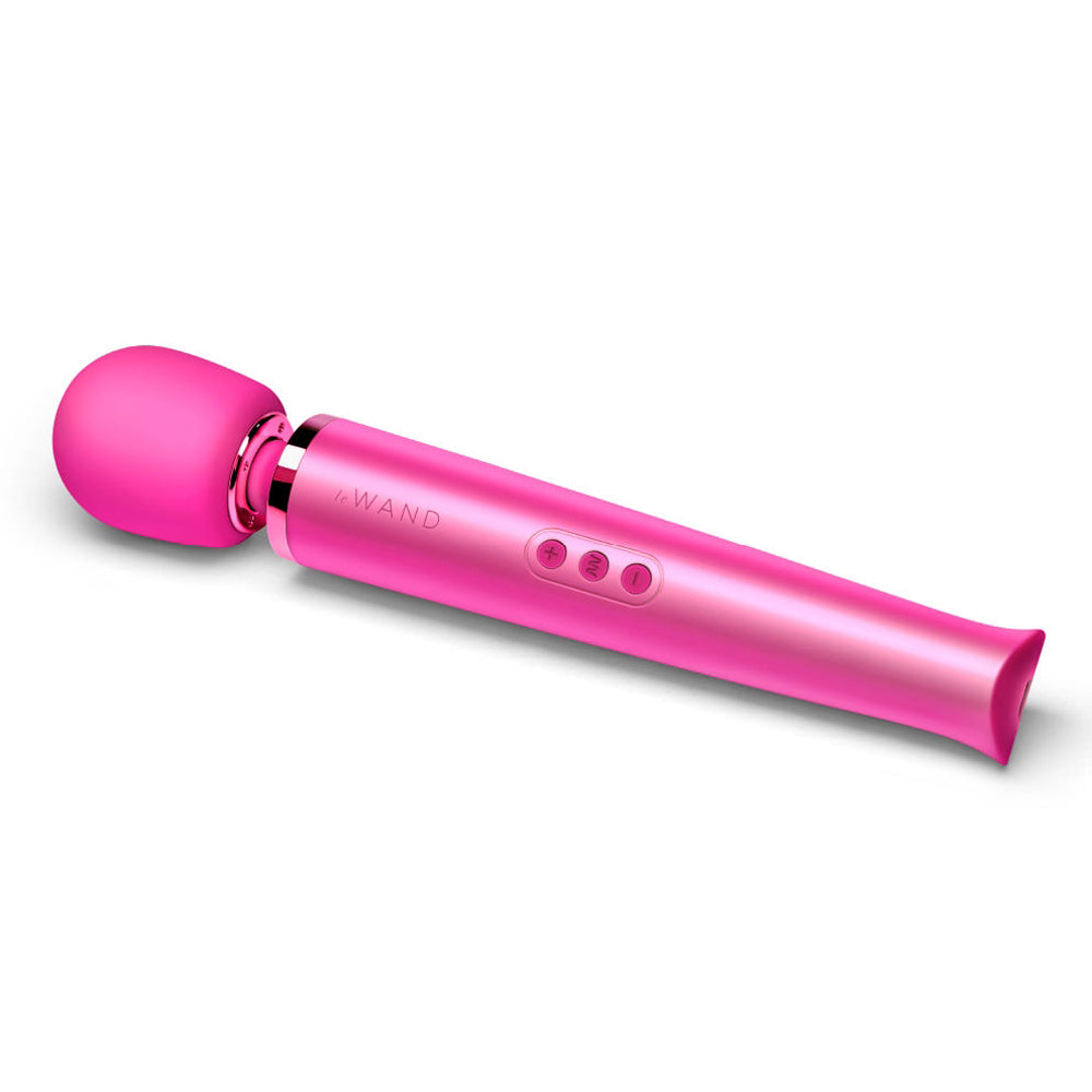 Le Wand Rechargeable Vibrating Massager Magenta - Fantasies Boutique