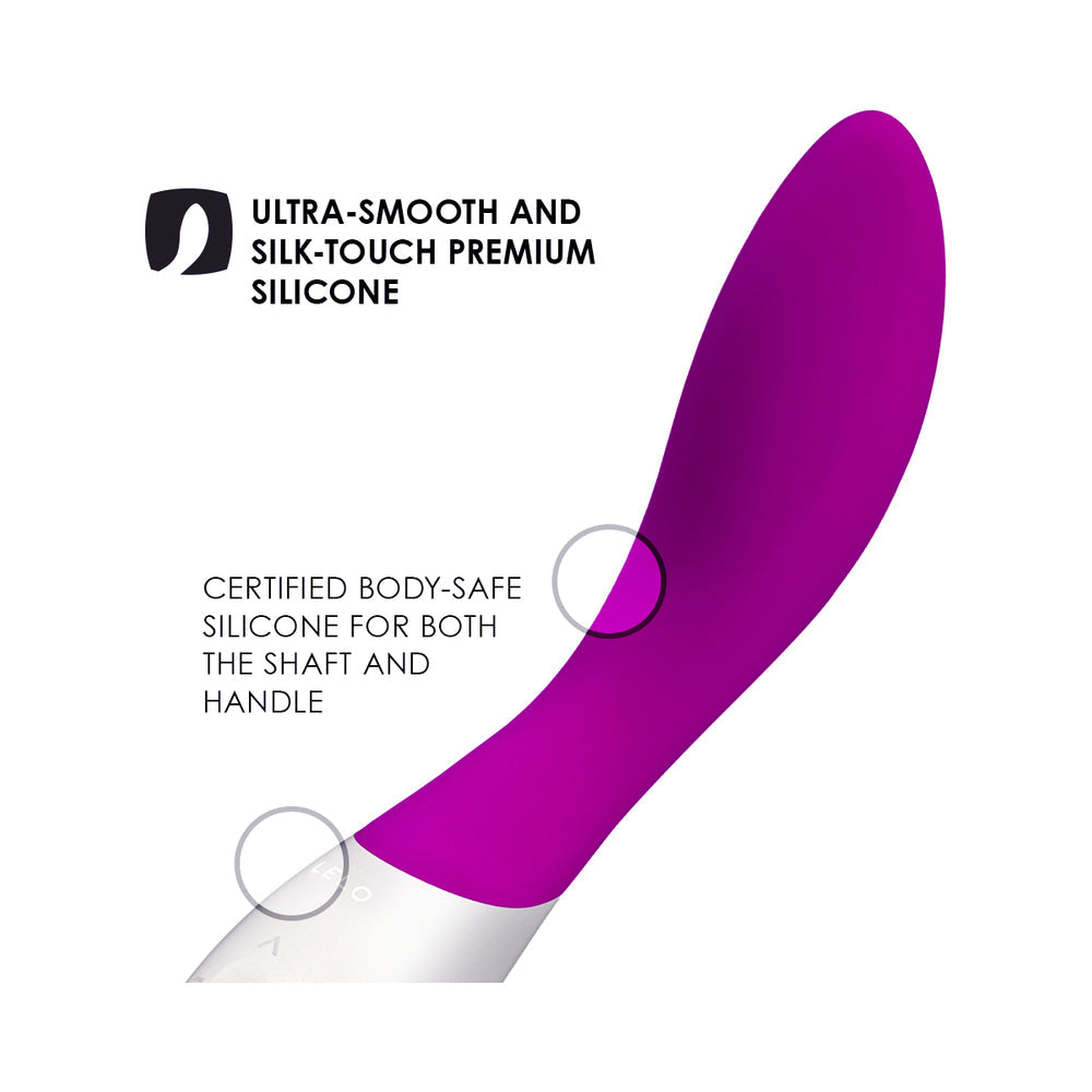 LELO MONA WAVE Rechargeable G-Spot Vibrator Deep Rose - Fantasies Boutique