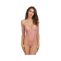 Dreamgirl Teddy & Sheer Mesh Maxi Skirt With G-String Rose XL Hanging - Fantasies Boutique