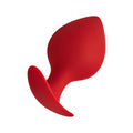Forto F-63 Rattler Spade Silicone Anal Plug Medium Red