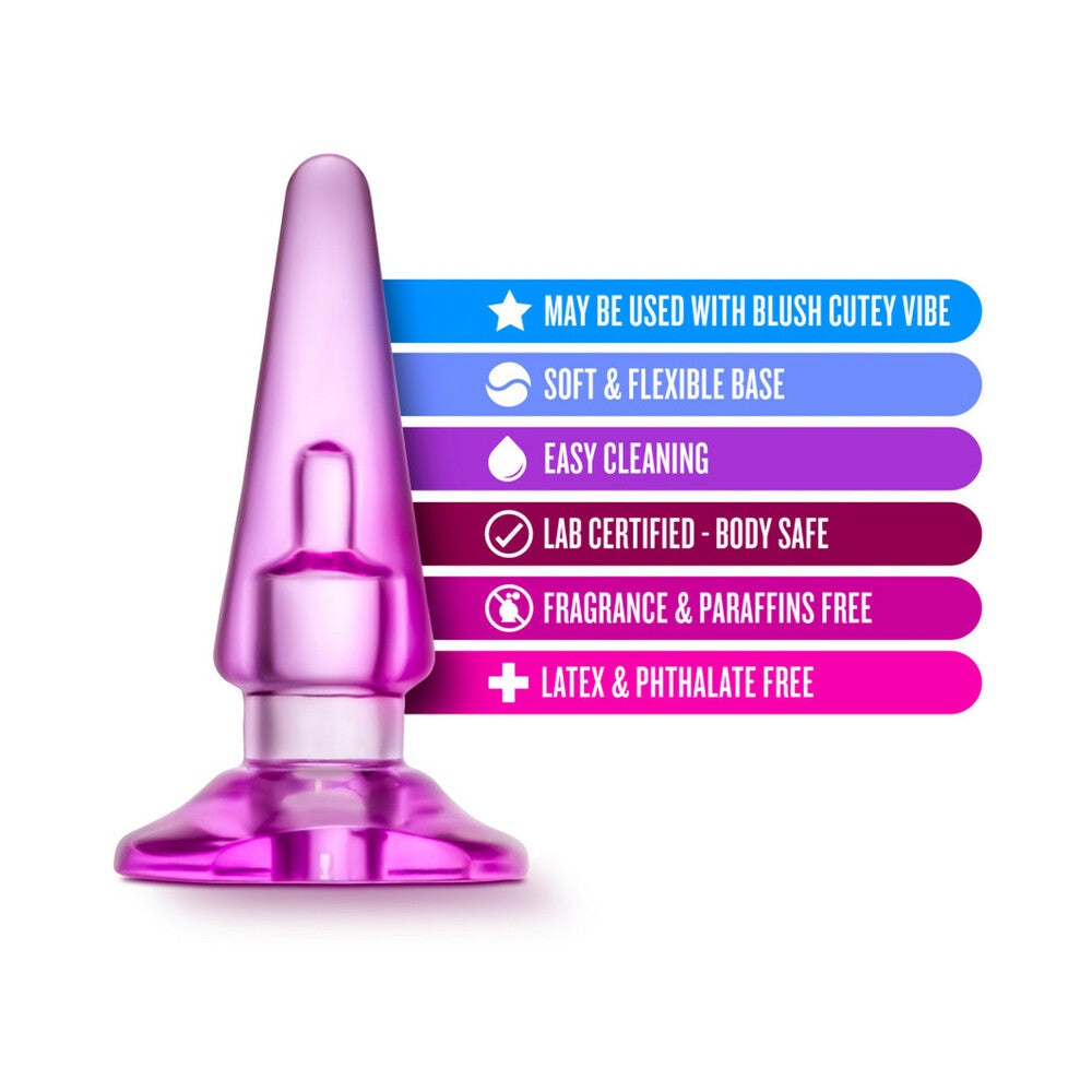 B Yours Basic Anal Plug Pink - Fantasies Boutique
