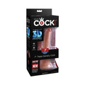 King Cock Plus 7 in. Triple Density Cock Realistic Dildo With Suction Cup Tan - Fantasies Boutique