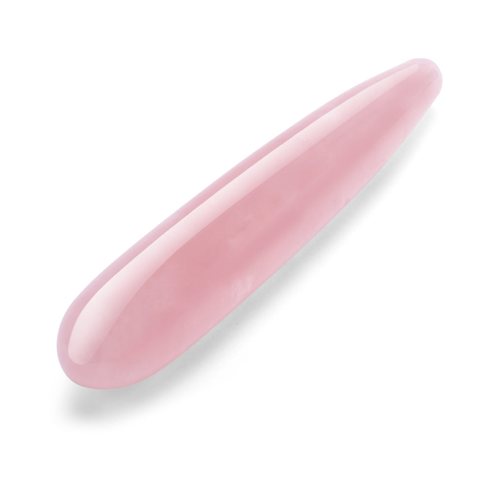 Le Wand Crystal Slim Wand Rose Quartz - Fantasies Boutique
