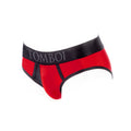 SpareParts Tomboi Cover Brief Style Underwear Harness Nylon Red/Black L